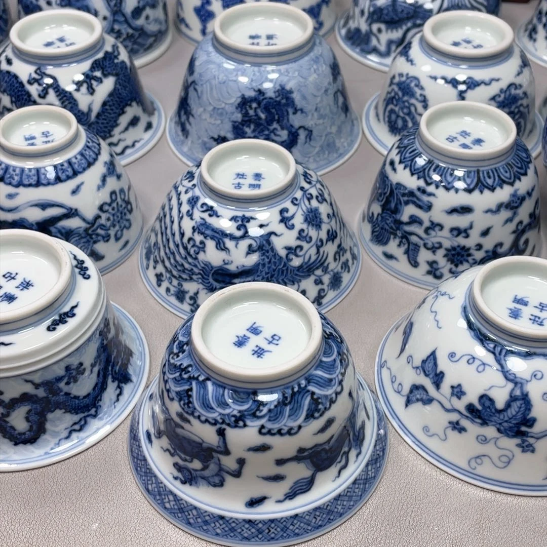 摆件识****丁景德镇陶瓷现代手工陶瓷茶具