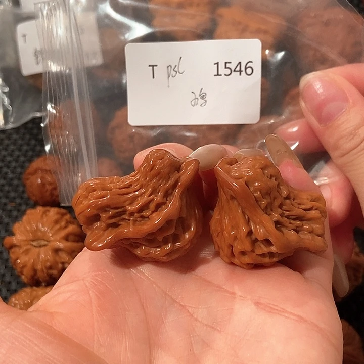 文玩核桃吊坠盘山小鸟