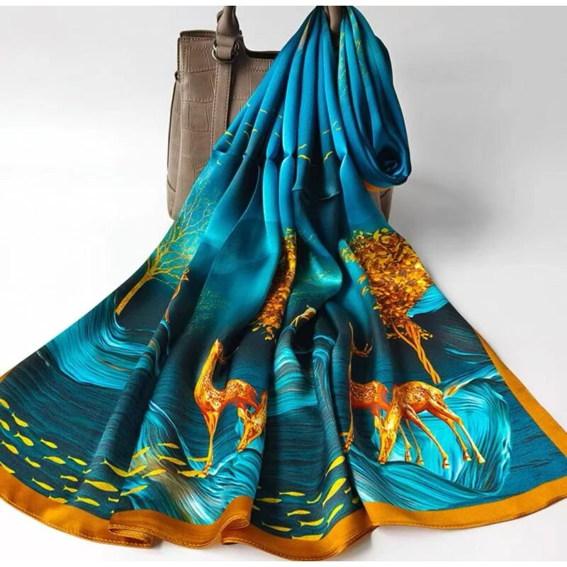 L923 一鹿有你 披肩  长巾 180*80