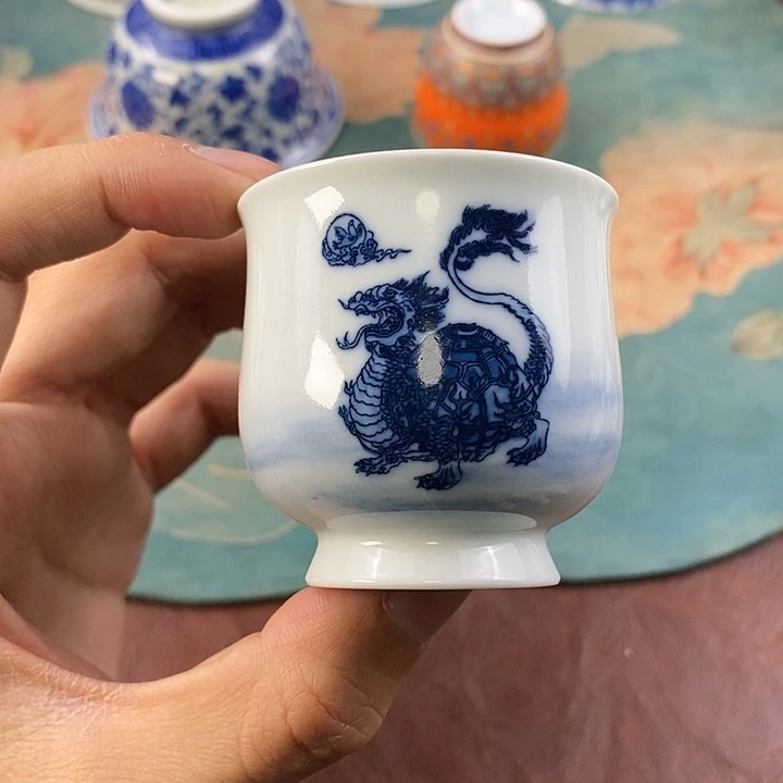 杯现代景德镇全手工全手绘茶具168888