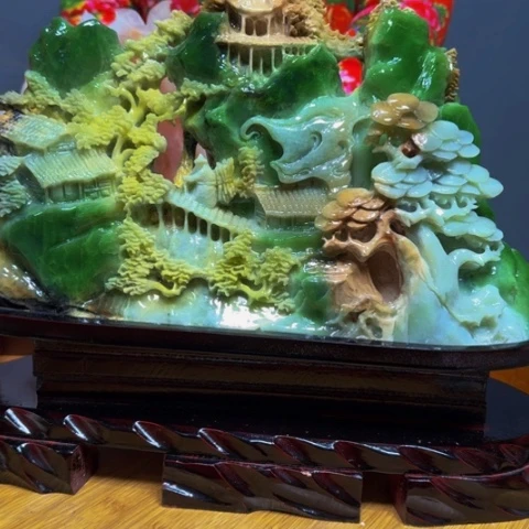 岫玉珠宝奇石未镶嵌裴*智