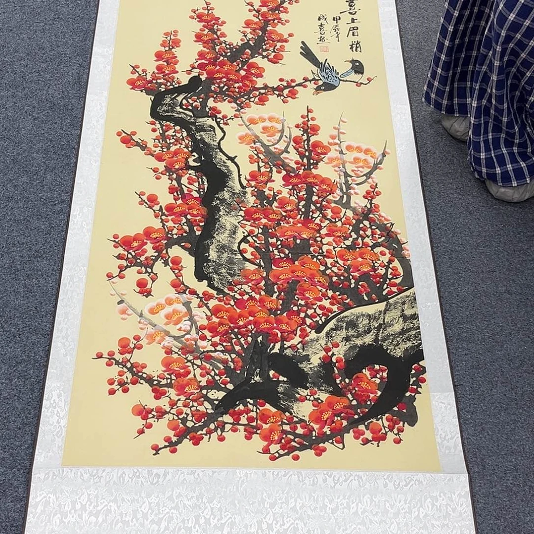 全场国画作品美女放漏