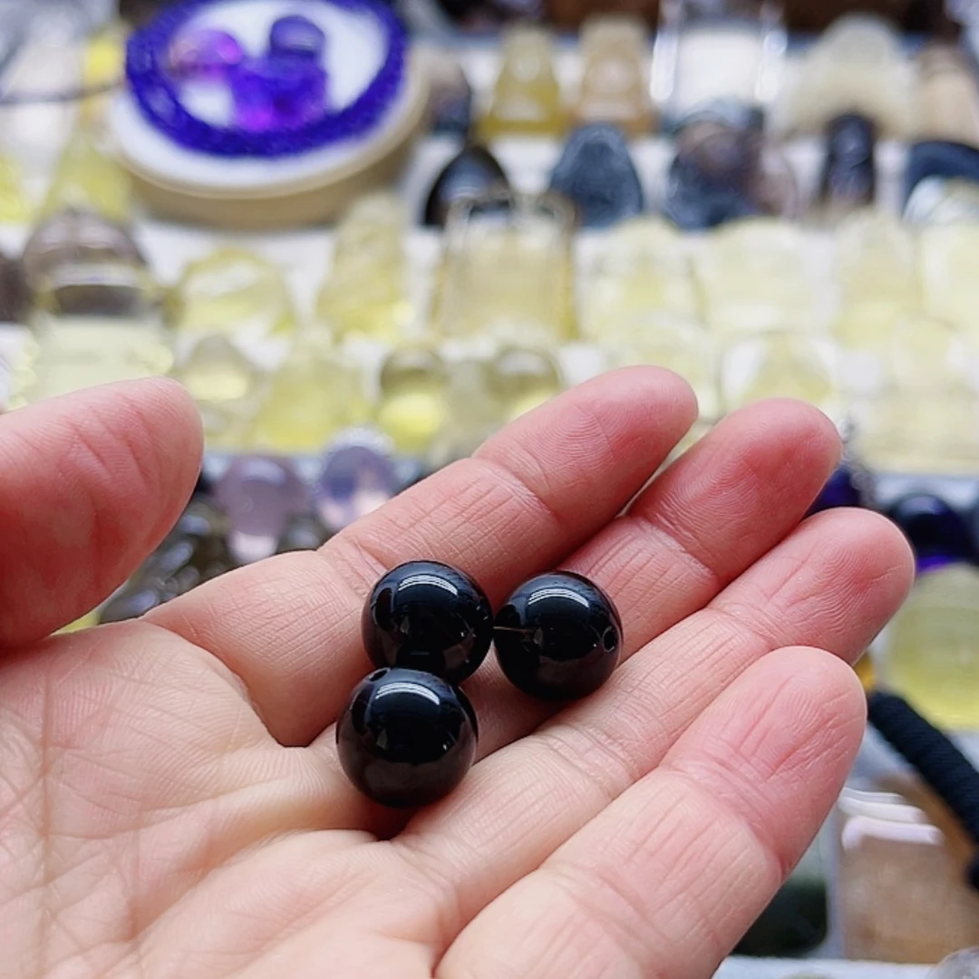 【闪购商品】水晶黑水晶未镶嵌H