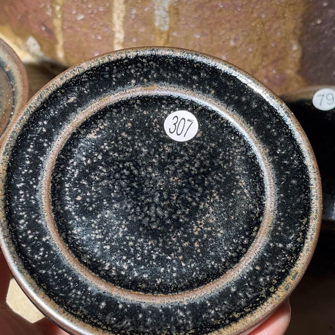 茶盏义兴龙窑坚持真柴烧微瑕