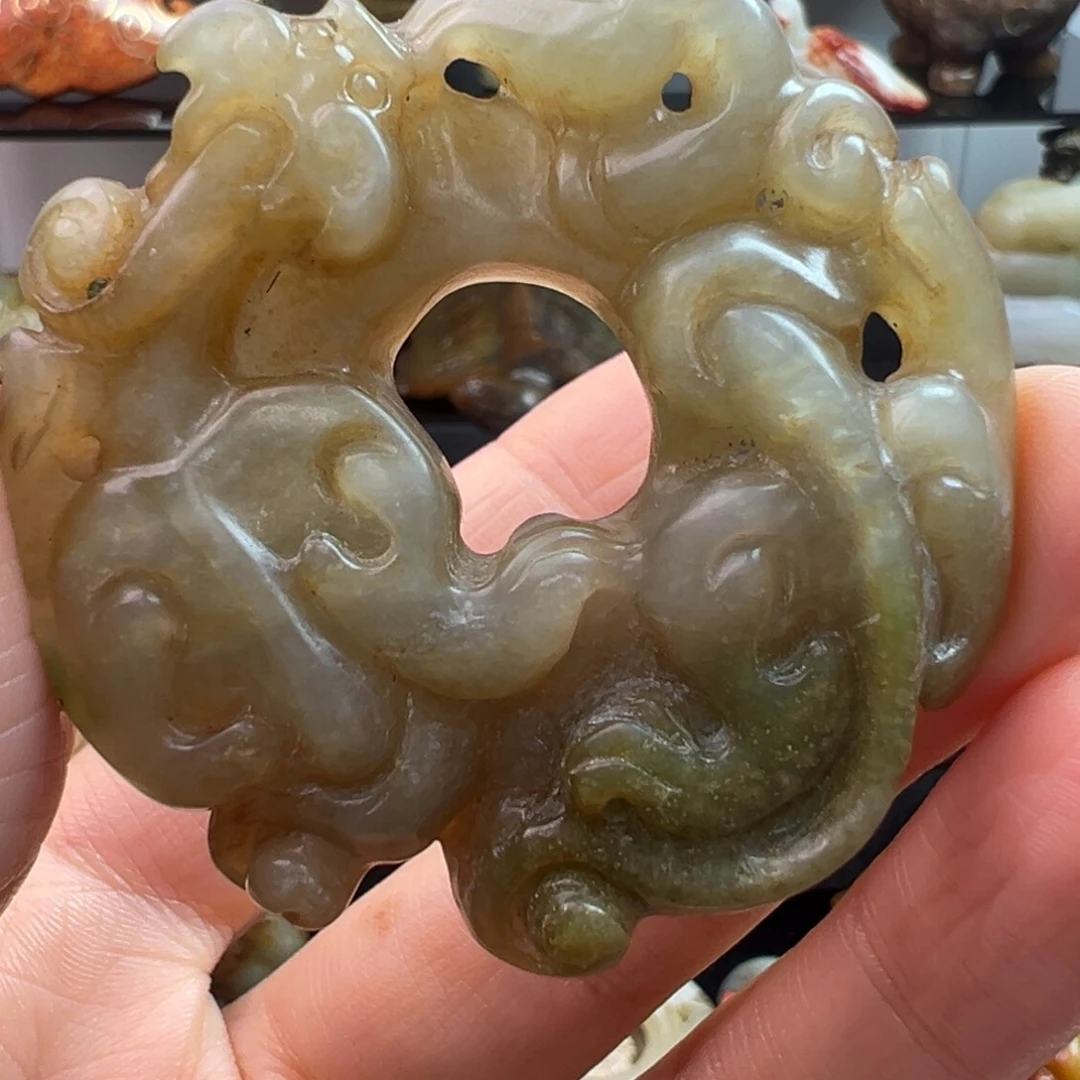 和田玉（糖玉）未镶嵌挂件