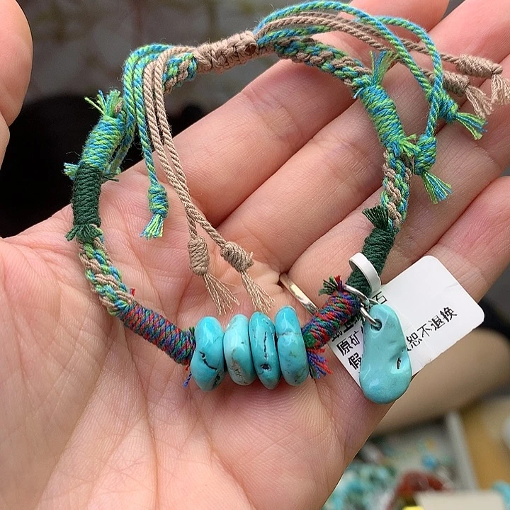 未镶嵌绿松石原矿