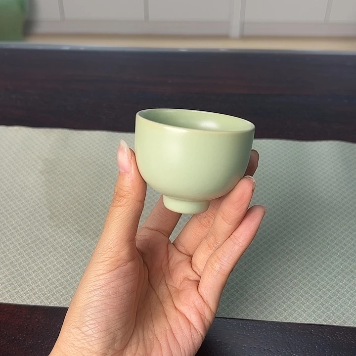 龙泉云间青瓷小米茶器