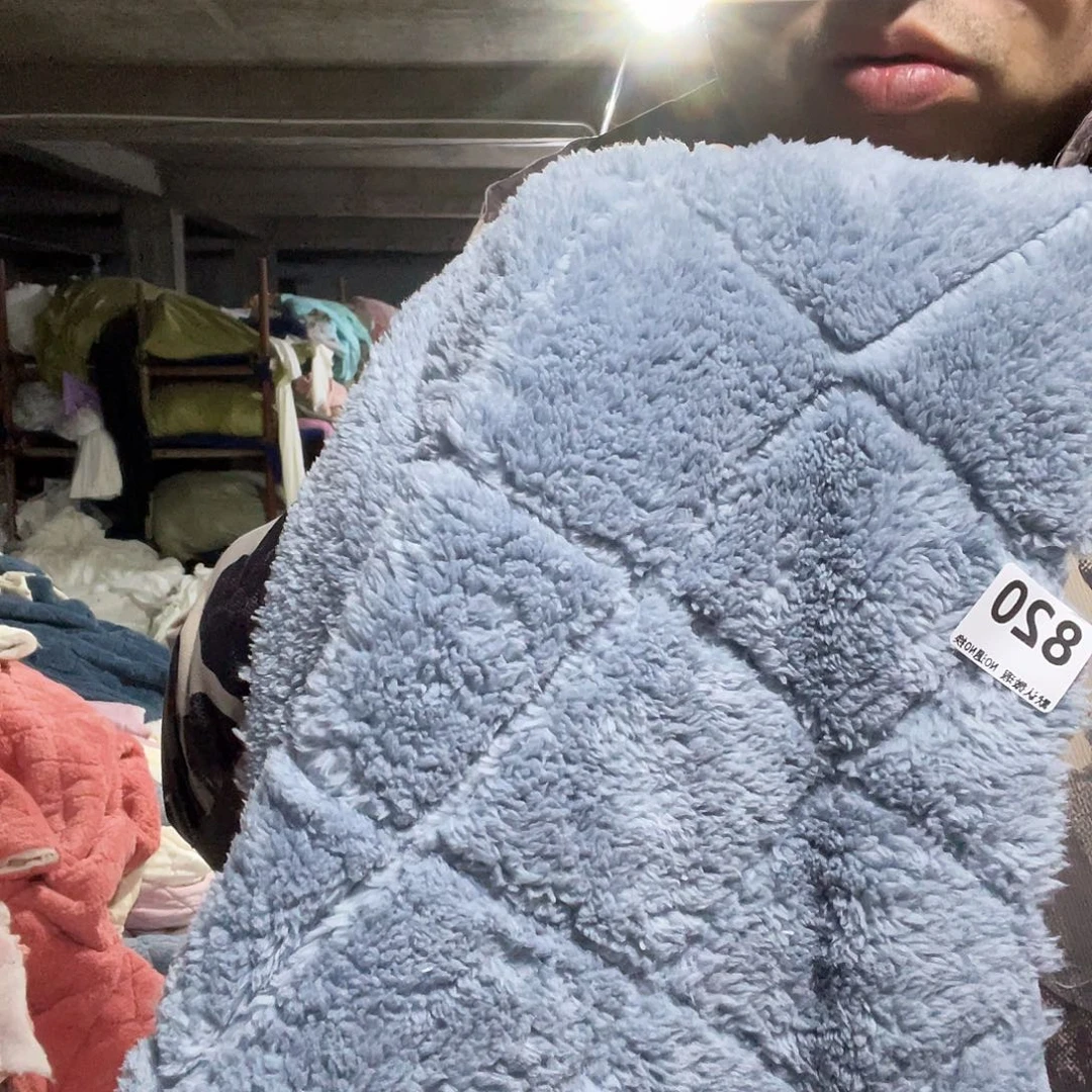 宽1.75米尘土脏加厚款双面毛绒绗棉1米价820