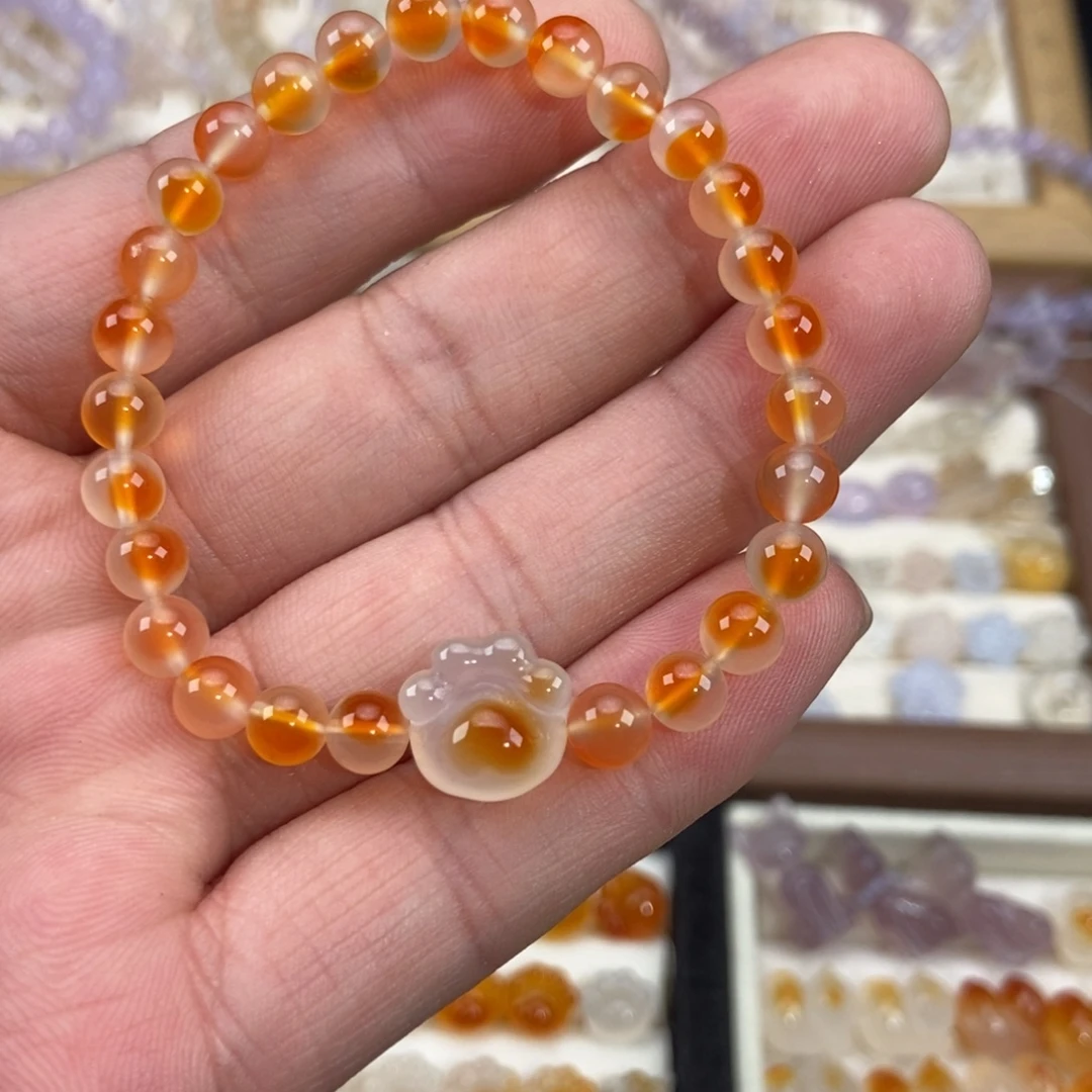 玛瑙/玉髓未镶嵌手链C7