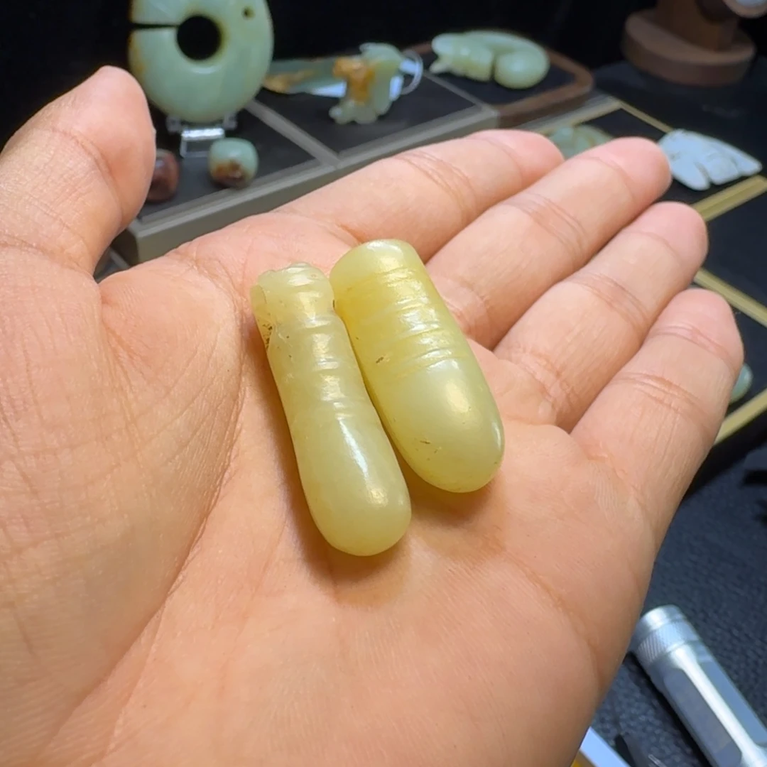 玉***堂玉玉摆件蝉蝉器形