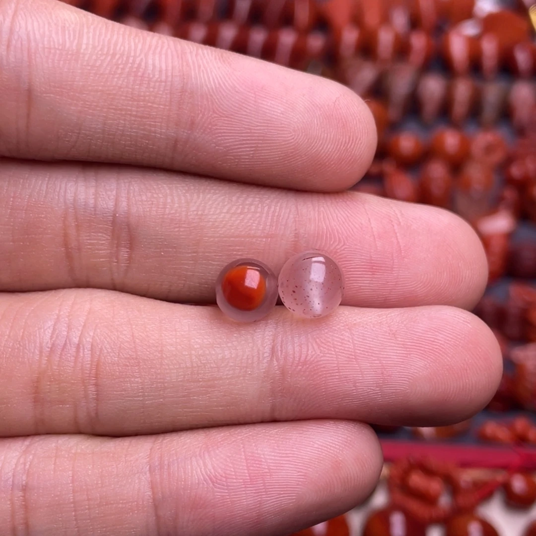 H***r南红玛瑙未镶嵌配饰7.7 8.1