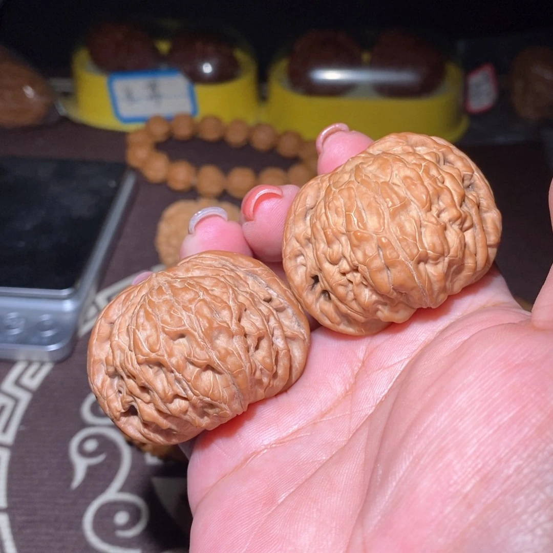 文玩核桃把件?*磨盘