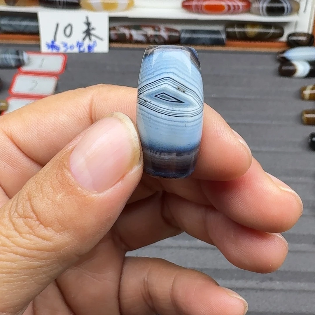 小***莉玛瑙/玉髓合金珠宝半成品