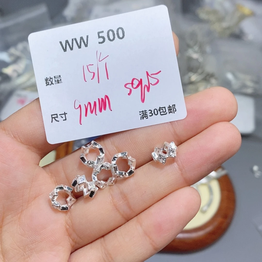 银S925镶嵌颈饰水晶WW500