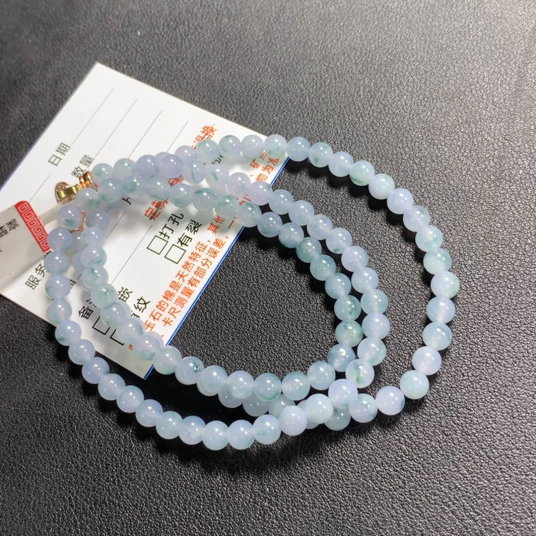 颈饰未镶嵌翡翠项链