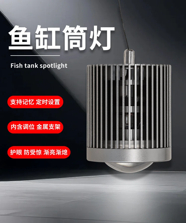 闯进鱼舍DIY增艳筒灯爆藻灯