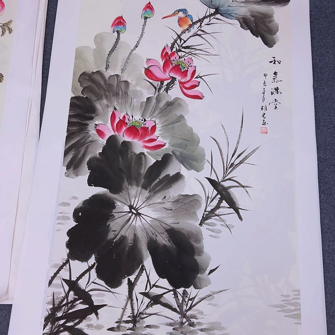 国画宣纸国画纯手绘作品