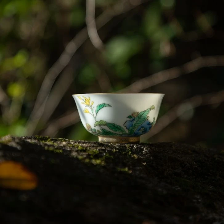 【悦生活】徐窑-三果清韵杯（徐窑S0021）