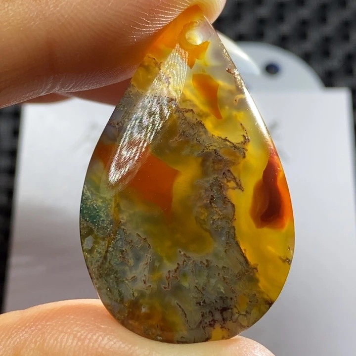 未镶嵌颈饰玛瑙/玉髓天**搏