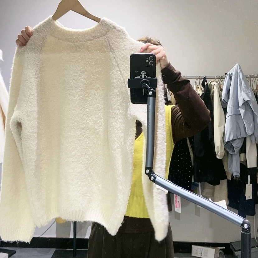 【闪购商品】米白套头