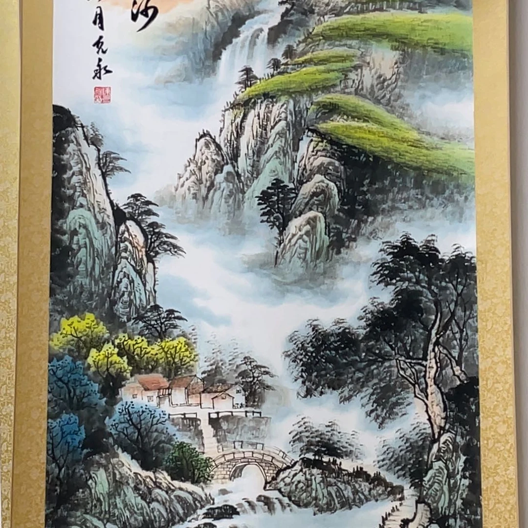 国画老师手笔手绘作品图N