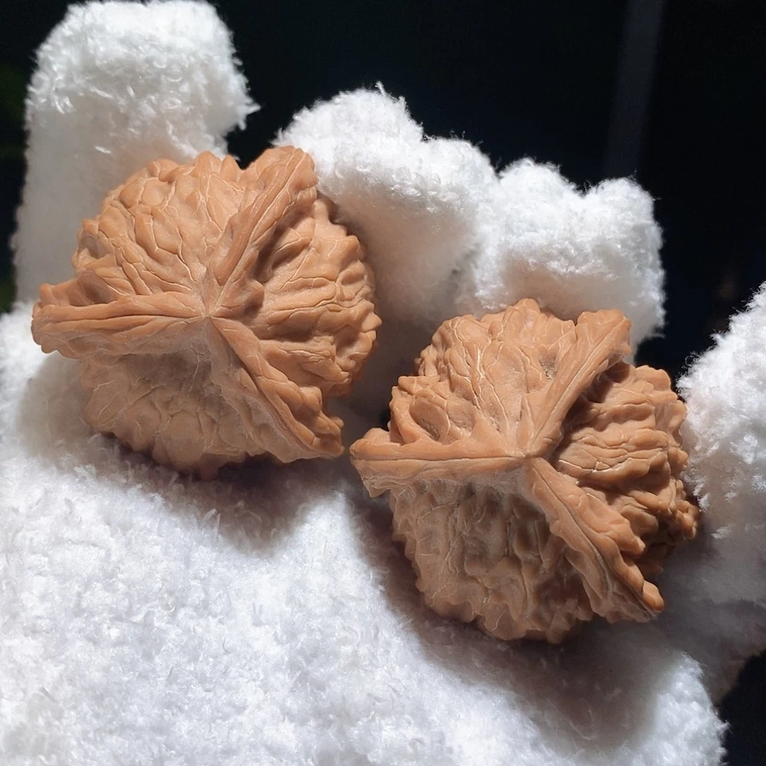 把件文玩核桃39盘山三棱