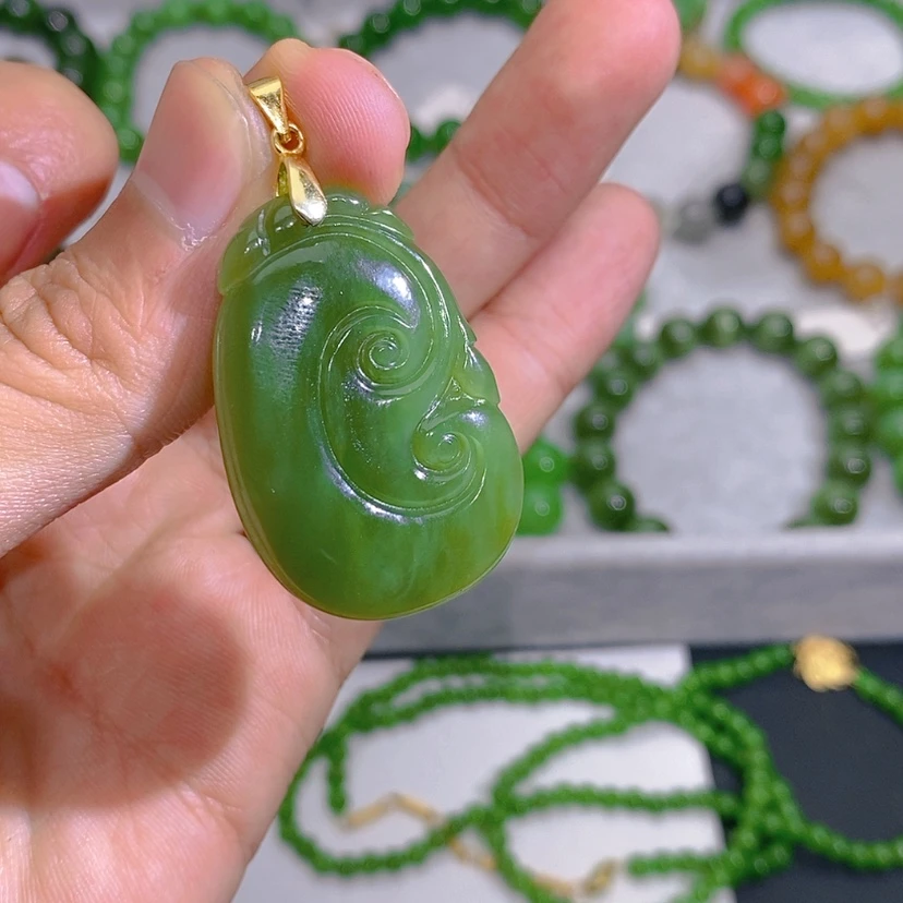 【闪购商品】和田玉（碧玉）颈饰未镶嵌