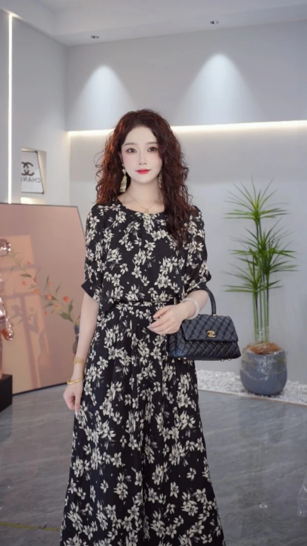 雅衣良品2025秋季新款裤裙套装两件套