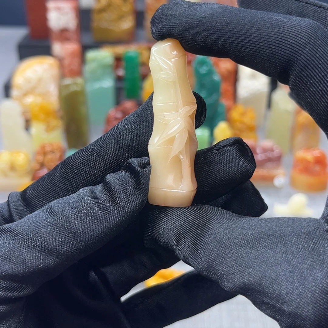 寿山石印石包邮包刻8537