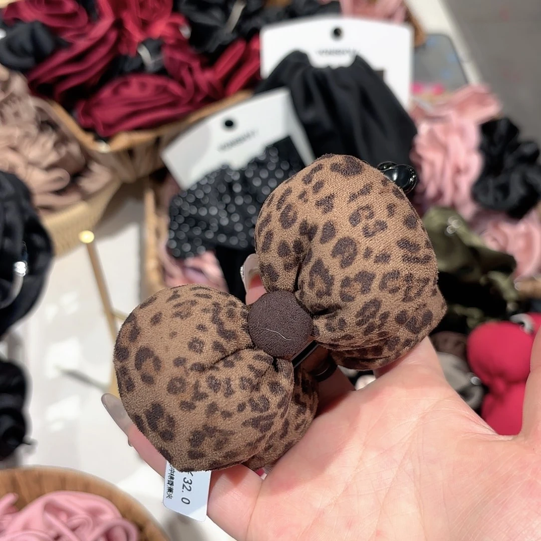 皮质铁合金发饰发夹