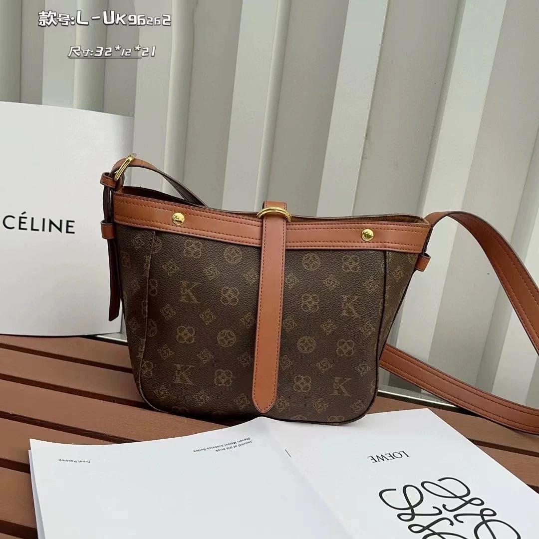 UK正品爆款大容量单肩斜挎饺子包96262#