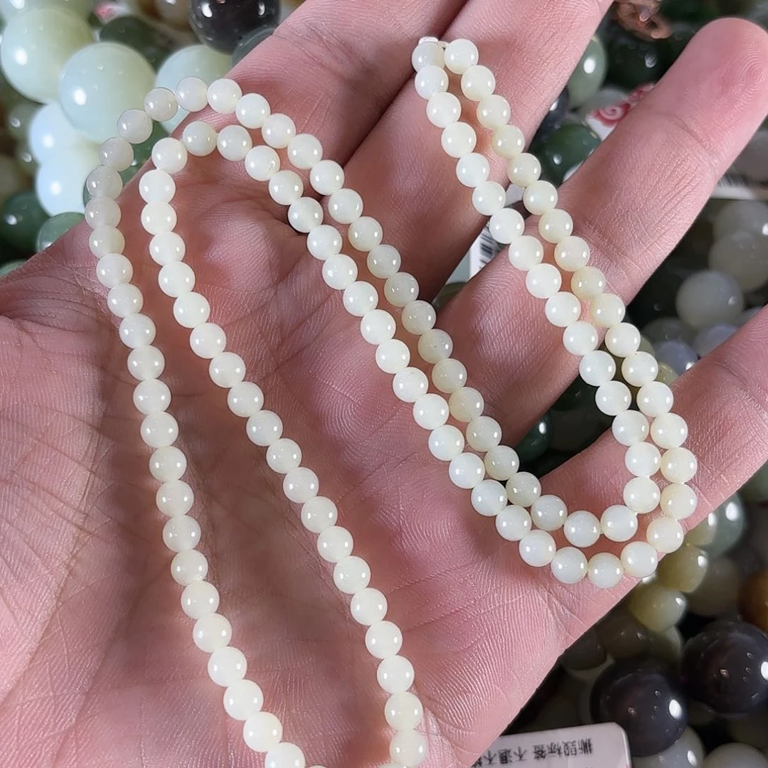 和田玉手链未镶嵌W216