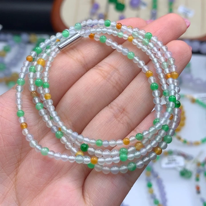 毛衣链未镶嵌翡翠