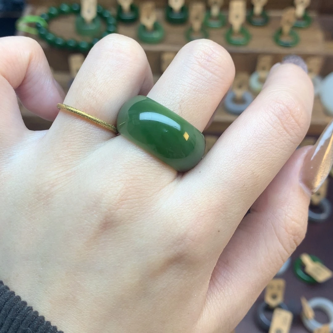 和田玉戒指未镶嵌