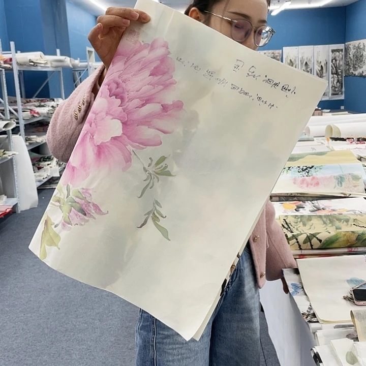 国画纯手绘国画作品