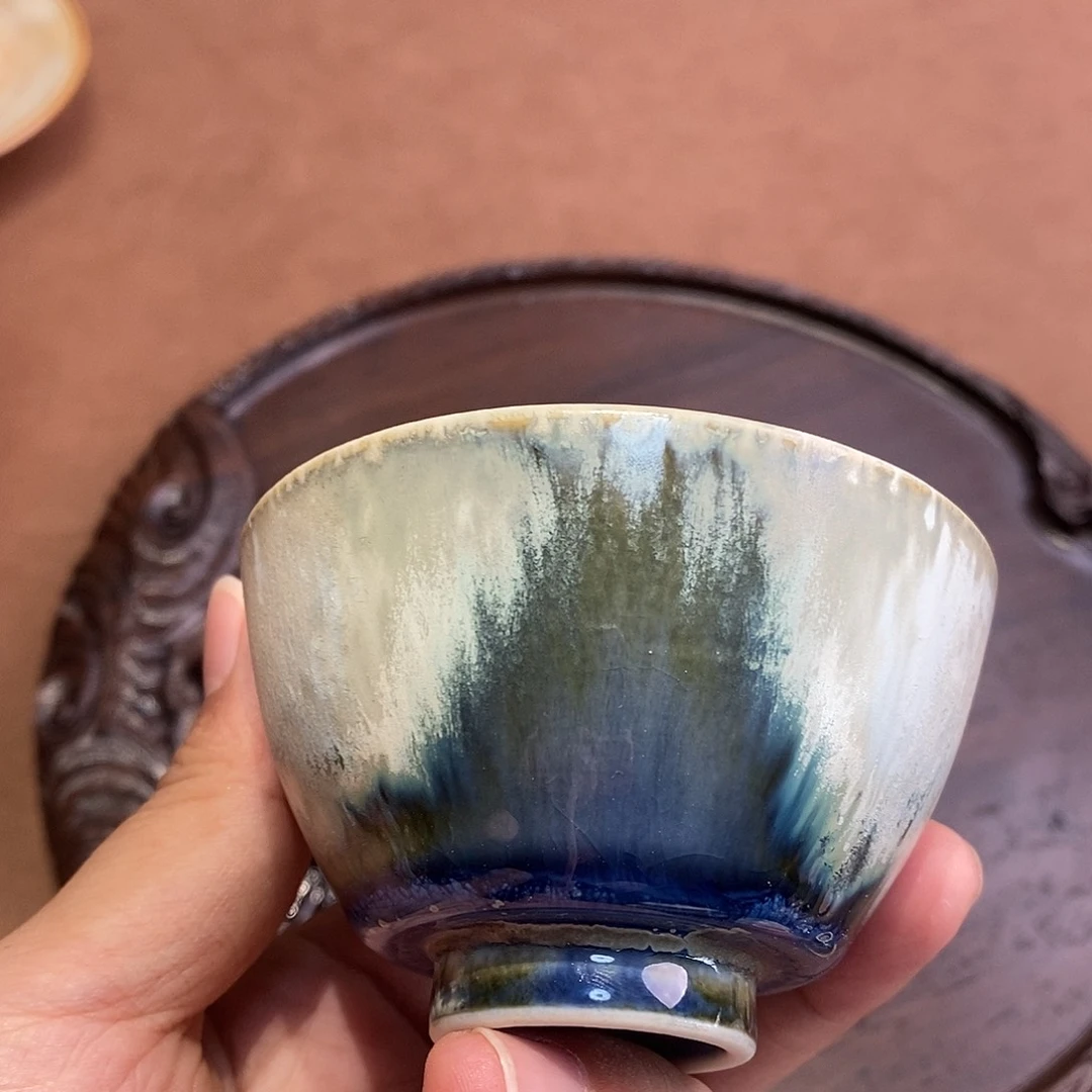 高温窑变工艺的茶杯