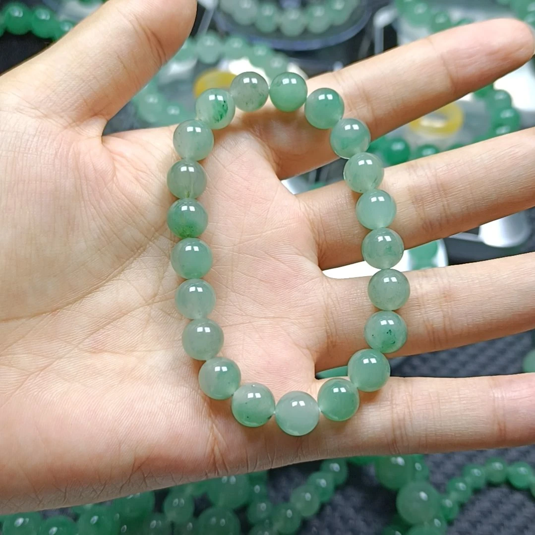 石英质玉未镶嵌手串卡9mm+