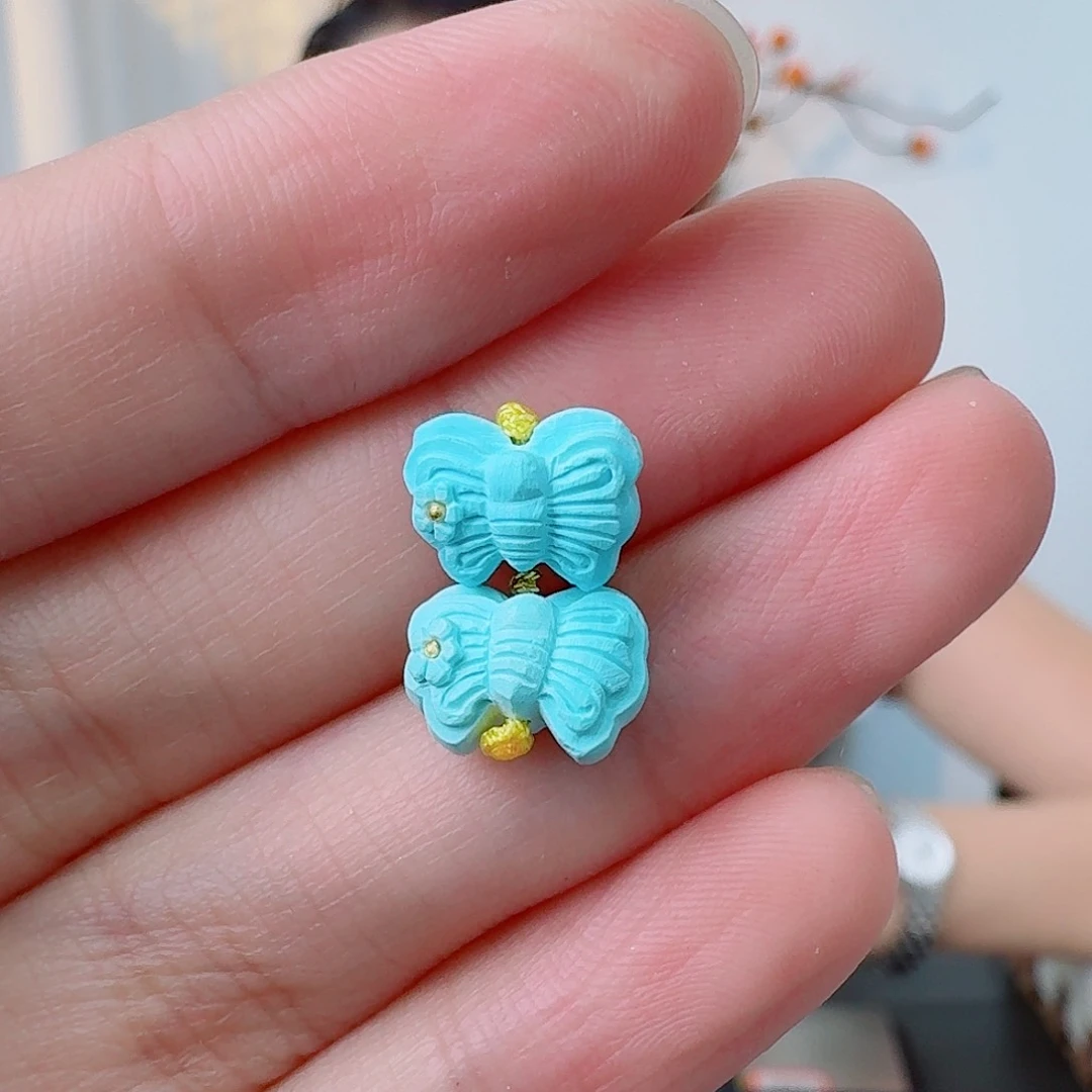 月***海未镶嵌绿松石珠宝奇石