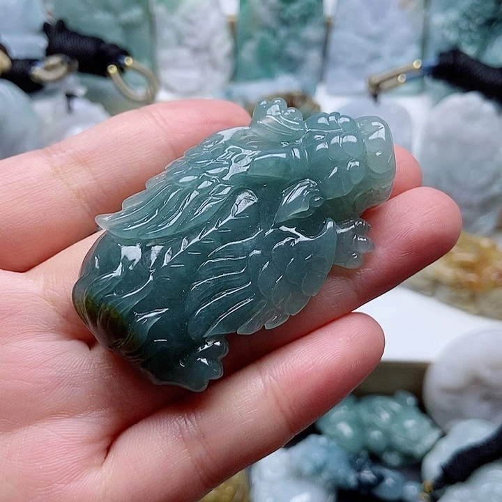 翡翠未镶嵌吊坠(不含链)翡翠