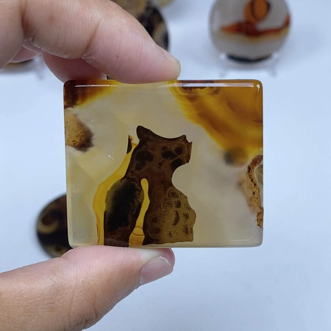 玛瑙/玉髓未镶嵌珠宝半成品