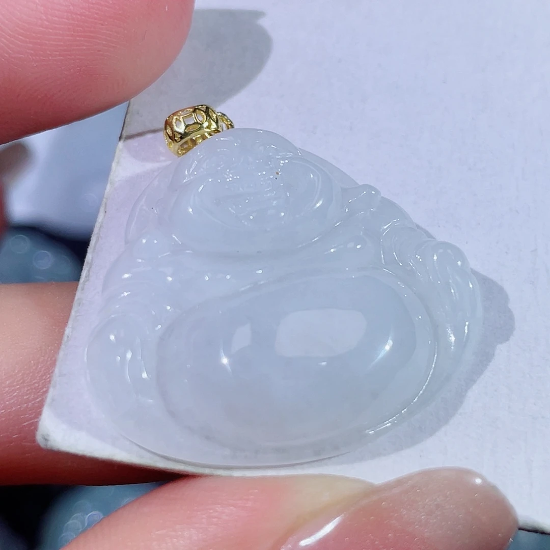 颈饰未镶嵌翡翠佛公
