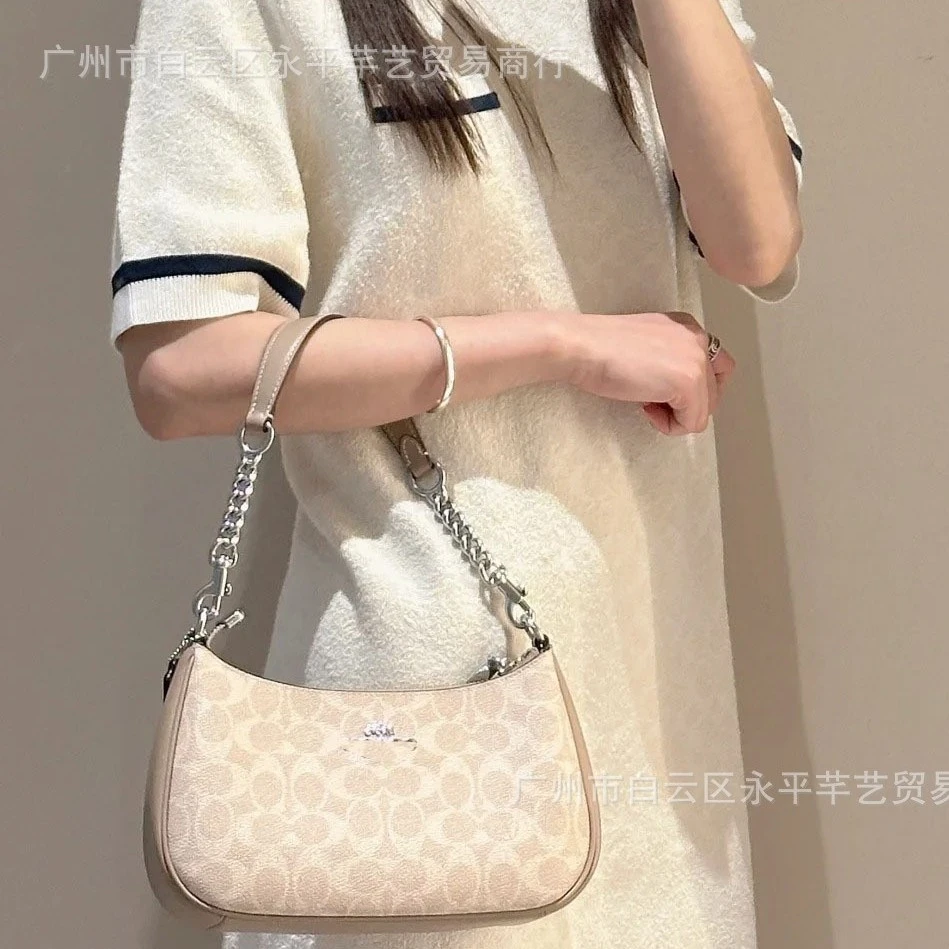 【K专拍】包包老花单肩腋下包链条麻将包斜挎通勤女包