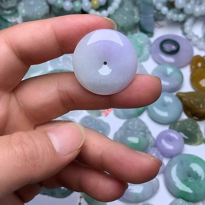 翡翠未镶嵌颈饰天然翡翠