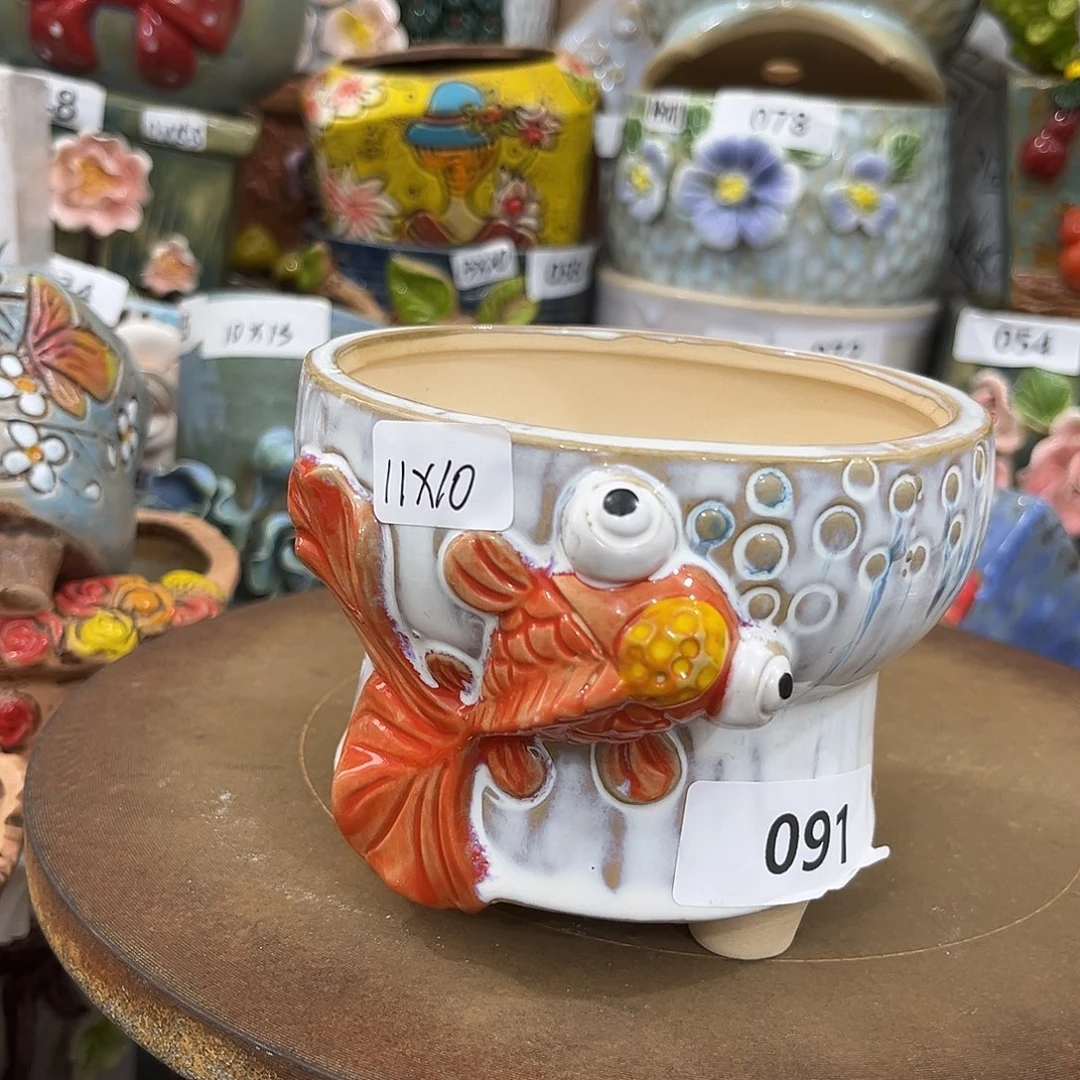 粗陶多肉花盆花盆