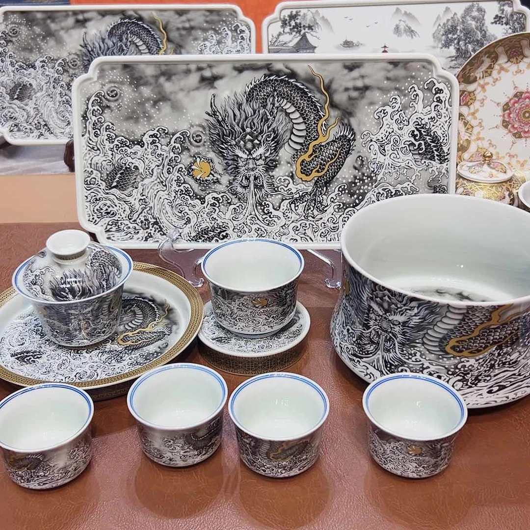 摆件景德镇陶瓷艺术展演厅和艺术