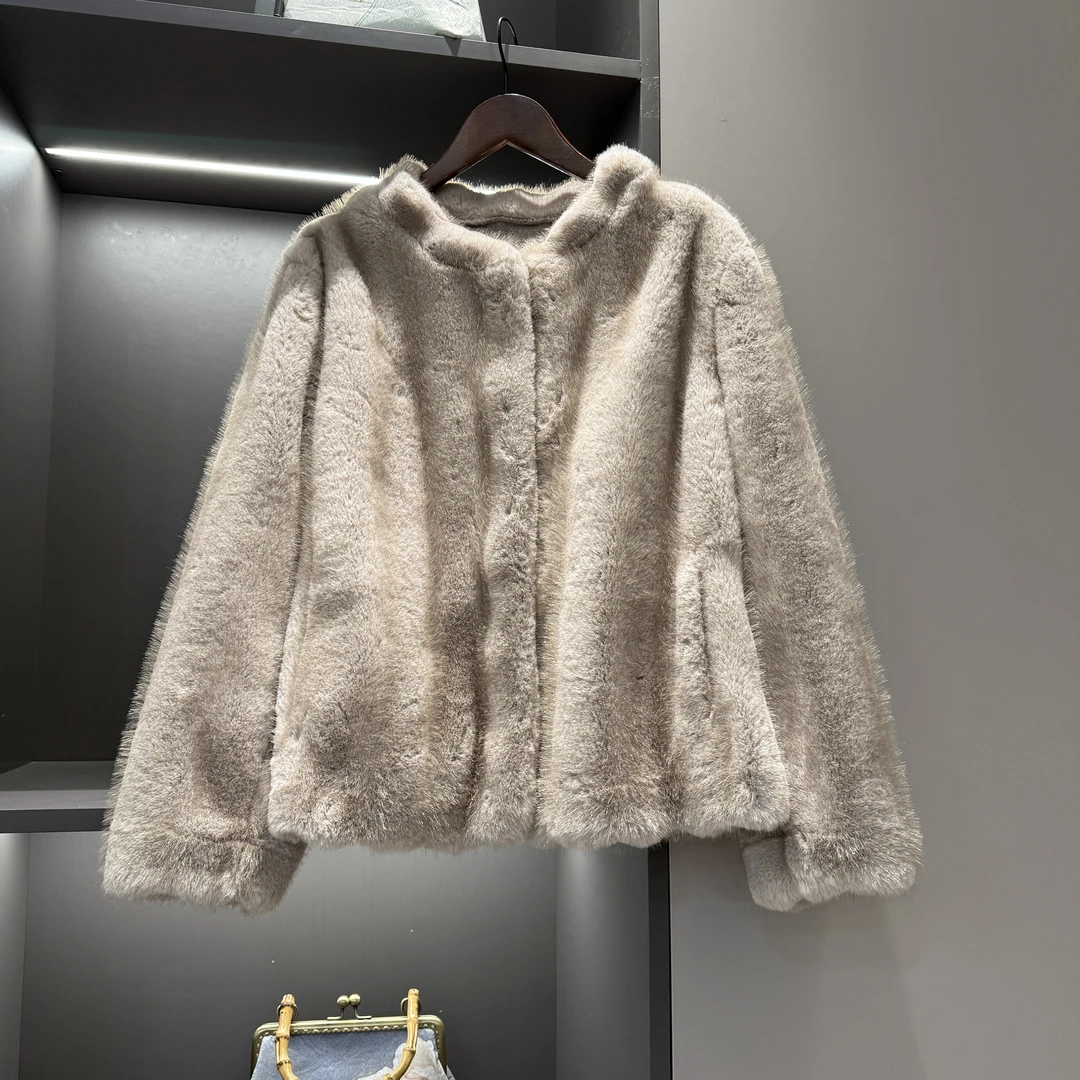 2025秋冬外套休闲保暖加绒冬季外套7335