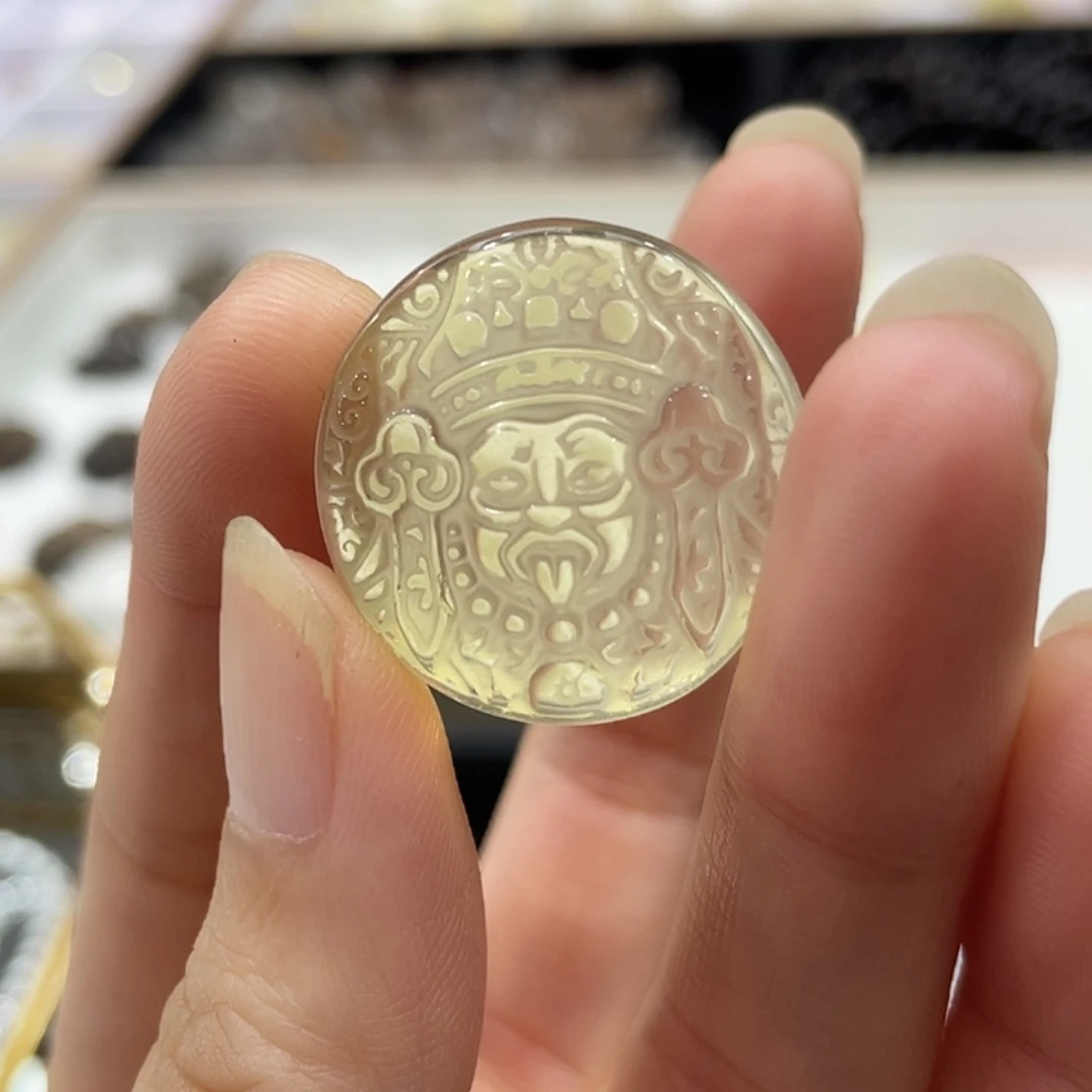 珠宝半成品水晶未镶嵌