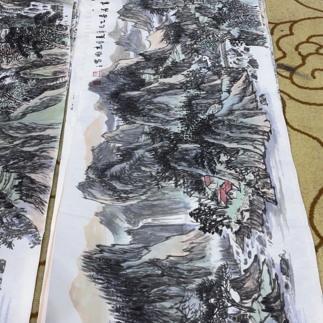 国画郭志刚小六艺