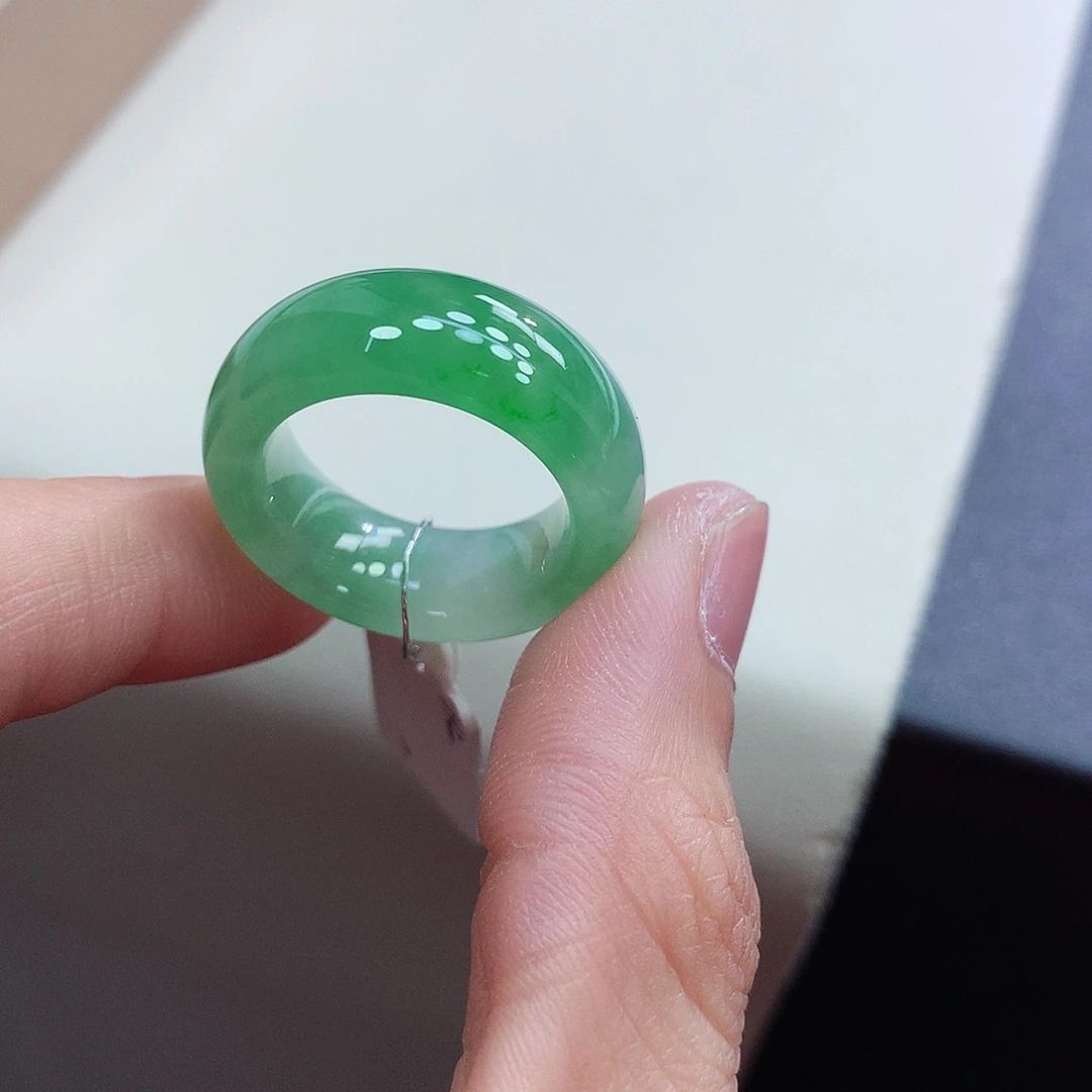 未镶嵌戒指翡翠16-17号