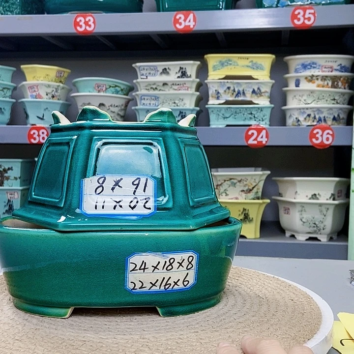 紫砂花瓶紫砂花盆